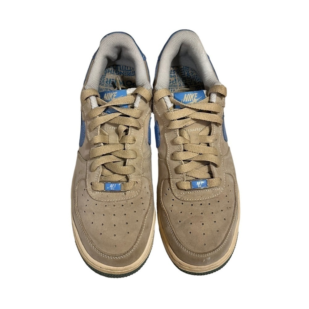 Vtg RARE Nike Air Force 1 Low AF1 Youth Linen University Blue 315122-241 Sz 7Y﻿ - Picture 3 of 10